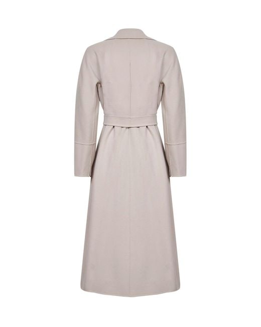 Max Mara Natural Long Wrap Coat