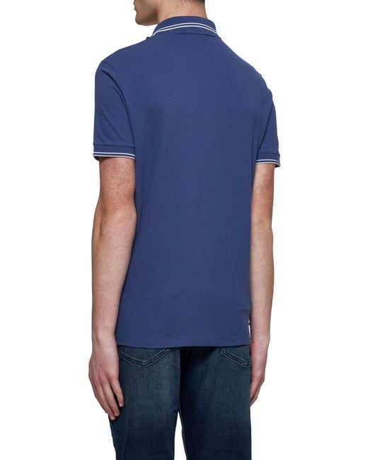 Polo di Stone Island in Blue da Uomo