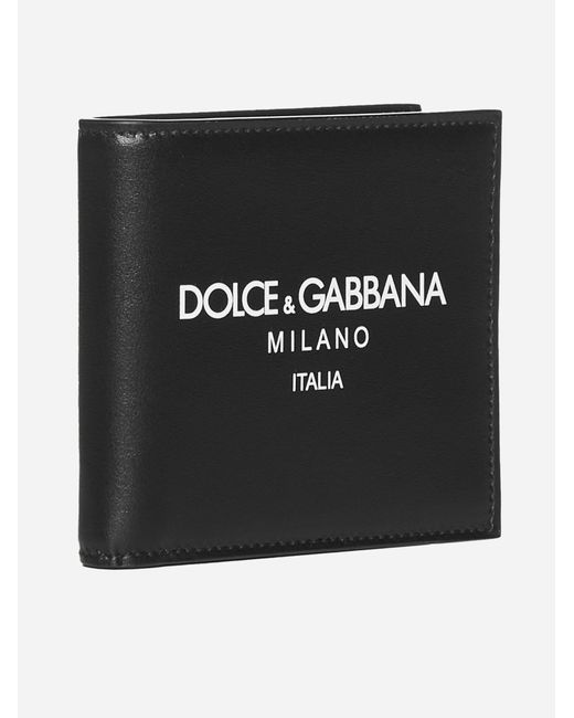 Dolce & Gabbana Black Wallets for men