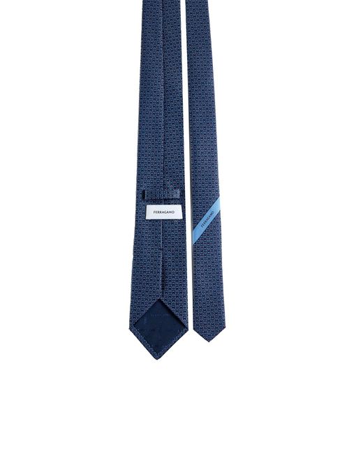Ferragamo Blue Ties for men