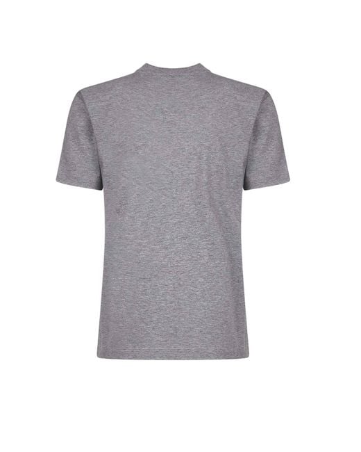 Fendi Gray T-Shirt With Roma 1925” Print