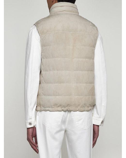 Brunello Cucinelli White Coats for men
