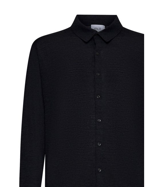Camicia di D 40 in Blue da Uomo