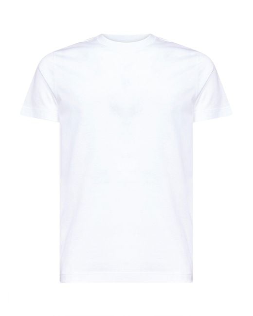 Prada Abbigliamento White Cotton Jersey 3-Pack T-Shirt for men