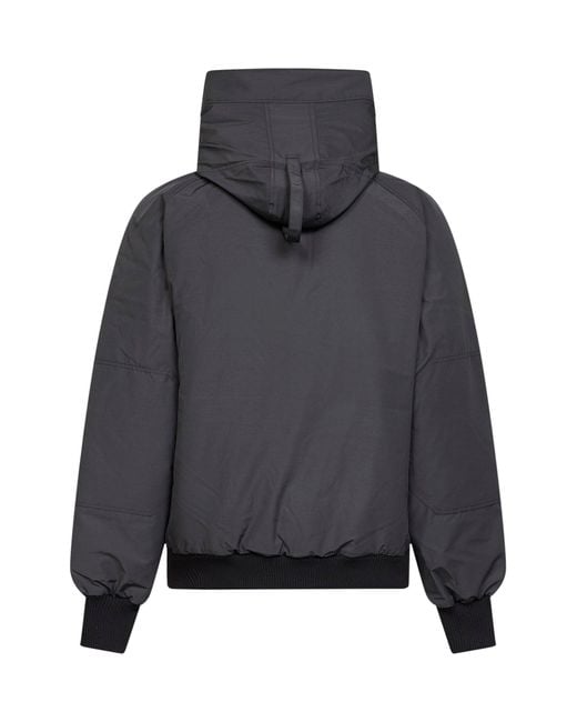 Canada Goose Gray Chilliwack Hooded Bomber Jacket for men