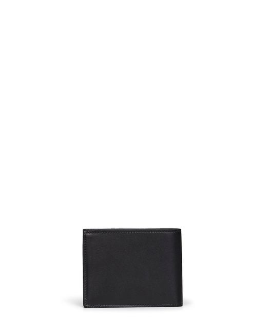 Ferragamo White Palmellato Calfskin Leather Florence Classic Wallet for men