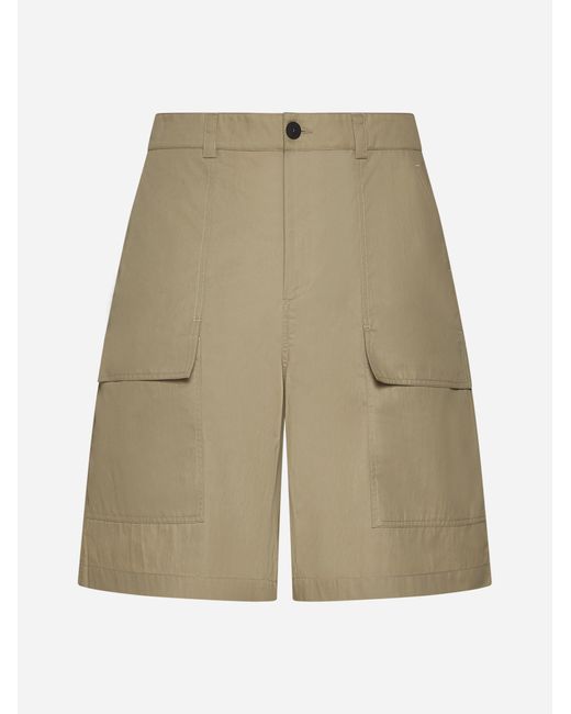 Studio Nicholson Natural Tiller Cotton-blend Shorts for men
