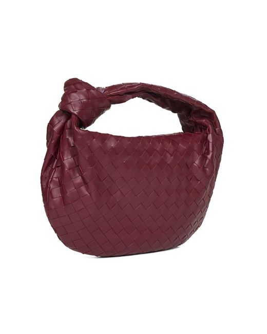 Borsa A Mano Jodie Small di Bottega Veneta in Purple