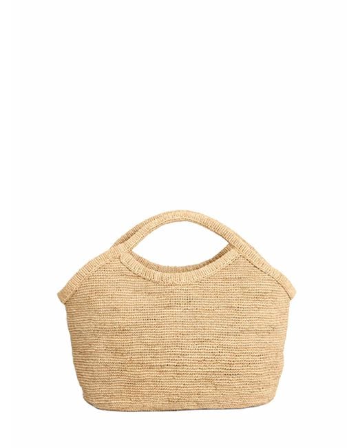 IBELIV Natural Tea Pure Basket Shopping Bag