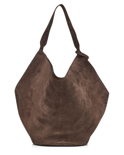 Khaite Brown Medium Lotus Tote Bag