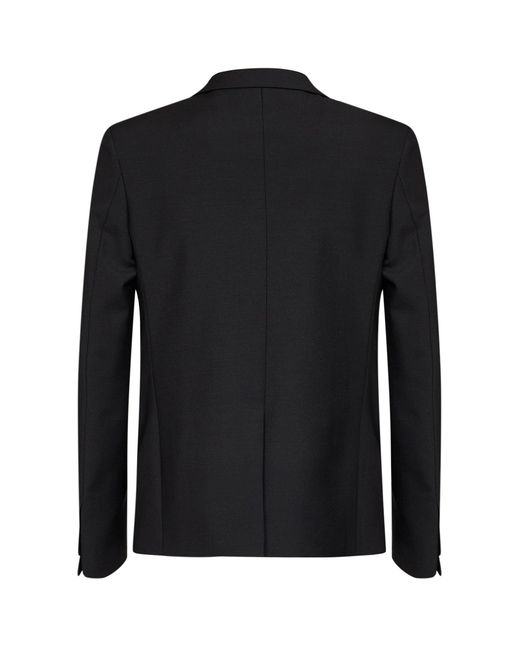 Fendi Black Kid Mohair Single-Breasted Jacket for men