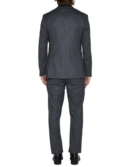 D 40 Blue D4.0 Pinstripe Suit for men