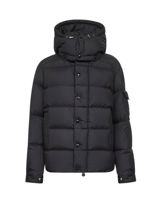Moncler Black Maya 70 Hooded Short Down Jacket