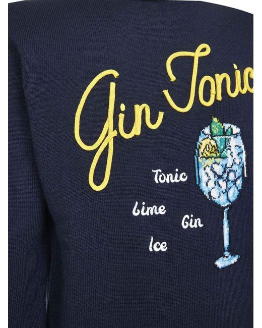 Maglione Heron Con Ricamo di Mc2 Saint Barth in Blue da Uomo