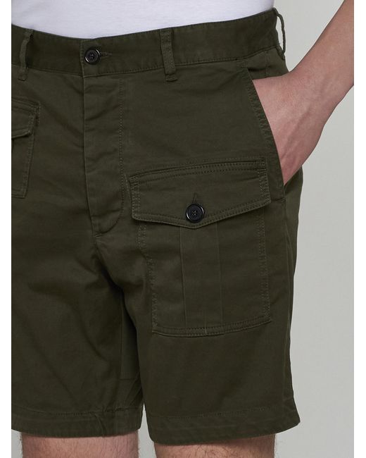 DSquared² Green Shorts for men
