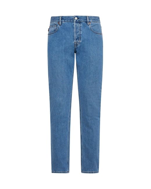 Jeans A Gamba Affusolata di Gucci in Blue da Uomo