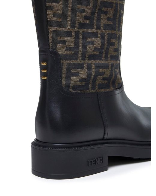Stivali Filo di Fendi in Black