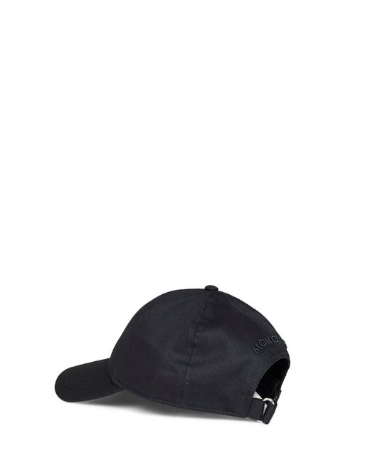 Berretto Da Baseball di Moncler in Black da Uomo