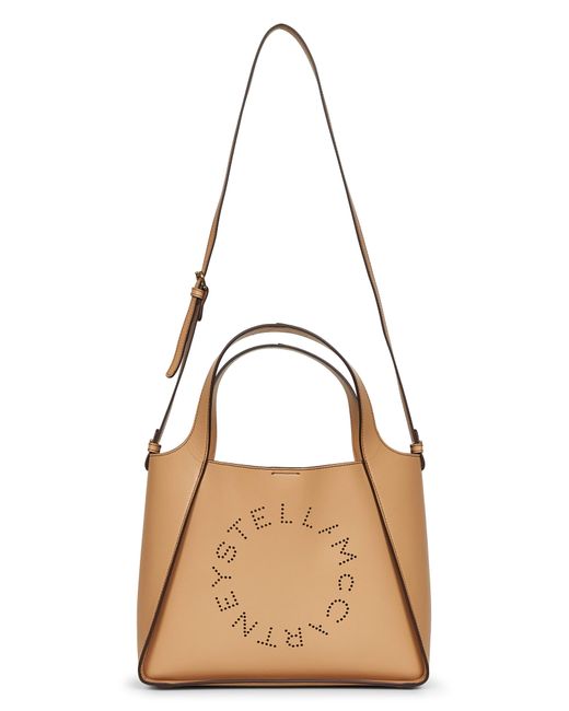 Borsa A Mano Tote A Tracolla di Stella McCartney in Natural
