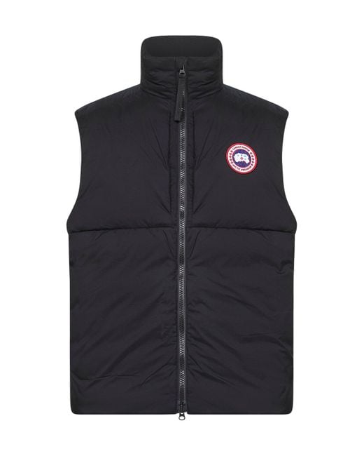 Canada Goose Blue Lodge Sleeveless Jacket for men