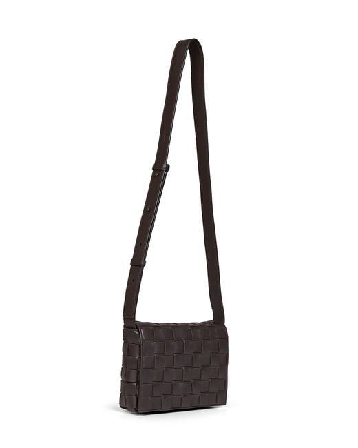 Bottega Veneta White Espresso Orto Messenger Bag for men