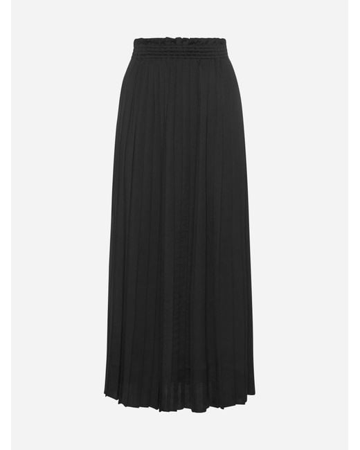 See By Chloé Black Pleated