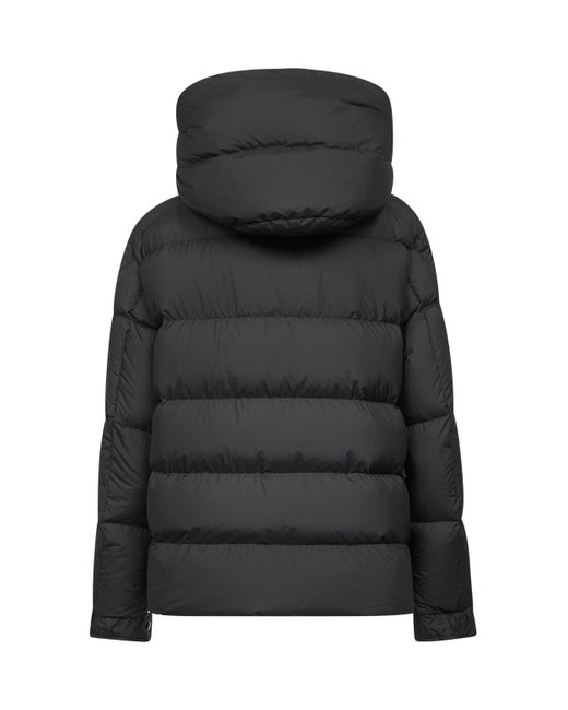 Moncler Black Maya 70 Hooded Short Down Jacket