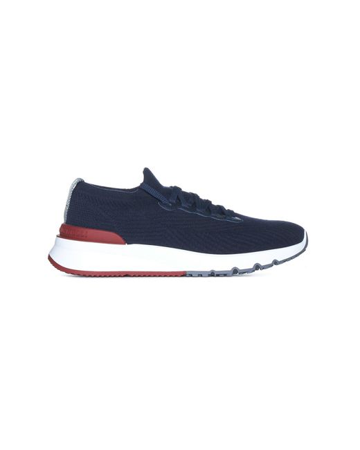 Brunello Cucinelli Blue Sneakers for men