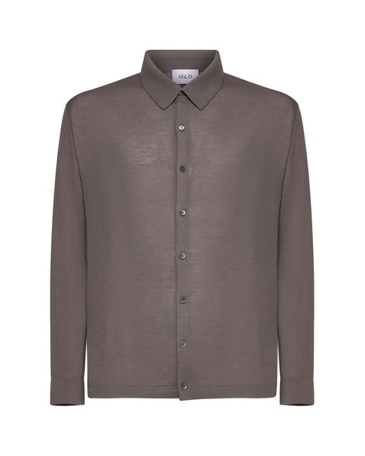 Camicia di D 40 in Brown da Uomo