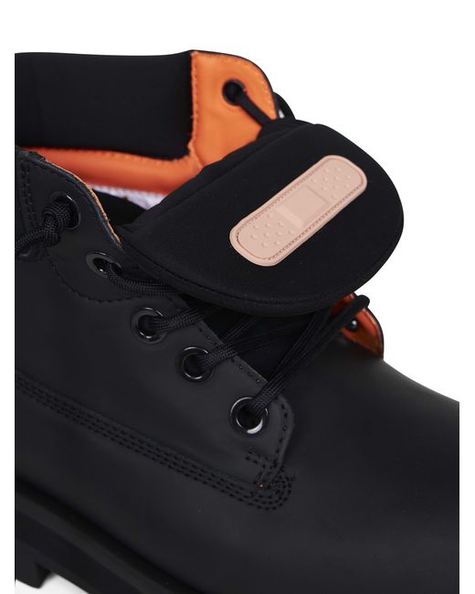 PDF Blue Leather Strada Ankle Boots for men