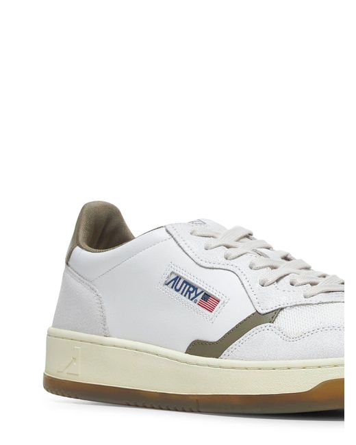 Sneakers Medalist Low Bianche di Autry in White da Uomo