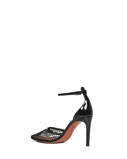 Alaïa White Alaïa Fishnet Heeled Pumps