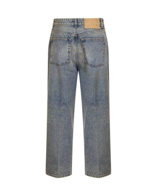 Haikure Gray Cotton Denim Betty Cropped Jeans