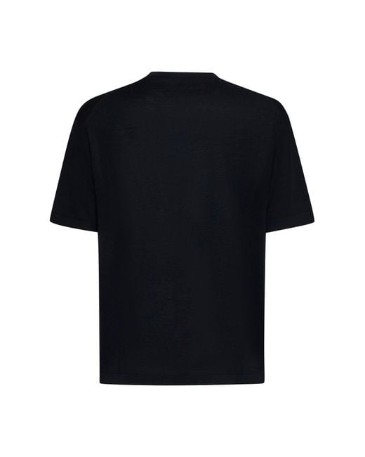 D 40 Black D4.0 T-Shirt for men