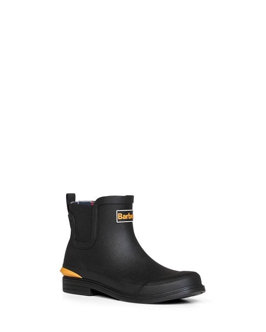 Barbour White Abbeyfield Rubber Ankle Boots<Br