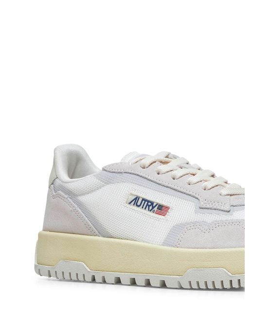Autry White Wildpace Low Sneakers