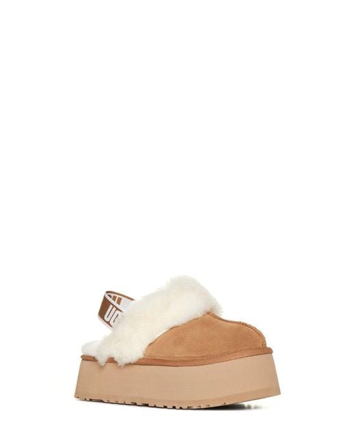 Ugg Natural Chestnut Funkette Slippers
