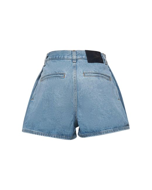 ショートパンツ HAIKURE Ashley shorts in light blue denim Haikure Denim Ashley Shorts in Blue | Lyst