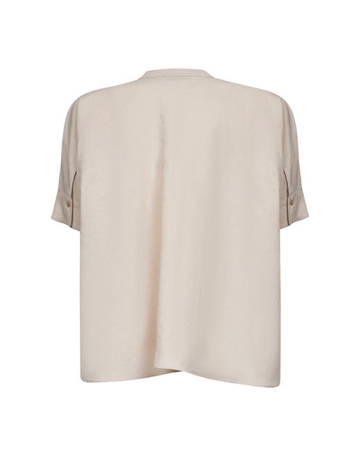 Camicia A Tunica Brida di Blanca Vita in White