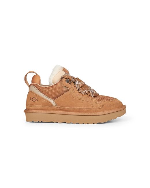 Ugg White Chestnut Lowmel Sneakers