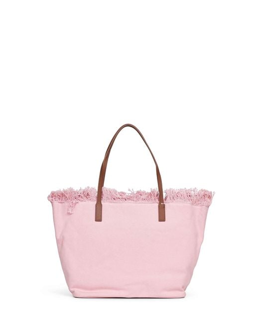 Mc2 Saint Barth Pink City Medium Shopper Bag