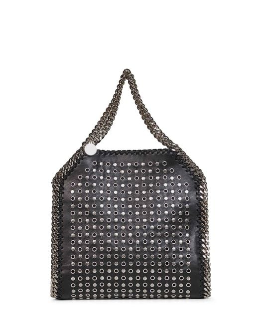Stella McCartney Black Falabella Mini Tote Bag