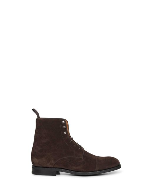 Church's Brown Ebony Suede Edworth 2.0 Ankle Boots for men