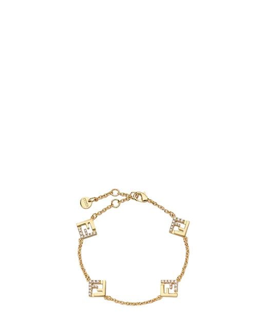 Bracciale Forever di Fendi in Metallic