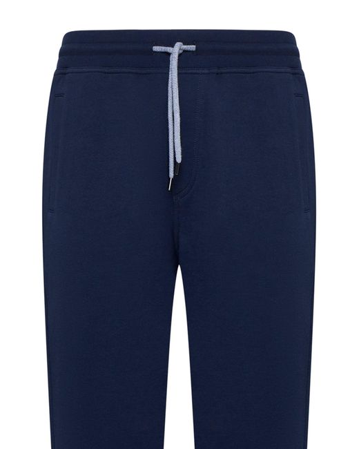 Brunello Cucinelli Blue Cobalt Trousers for men