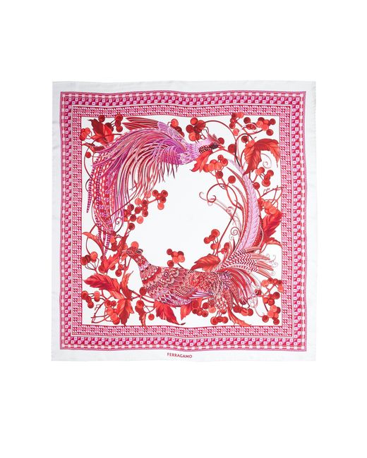 Foulard di Ferragamo in Pink