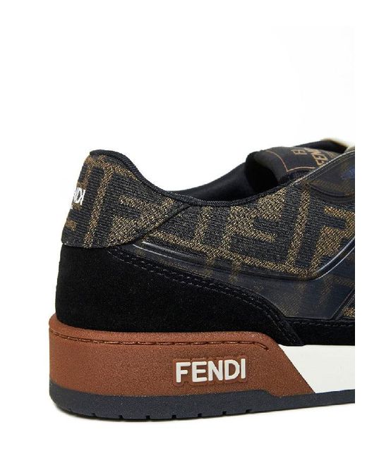 Fendi Black Sneakers Match for men