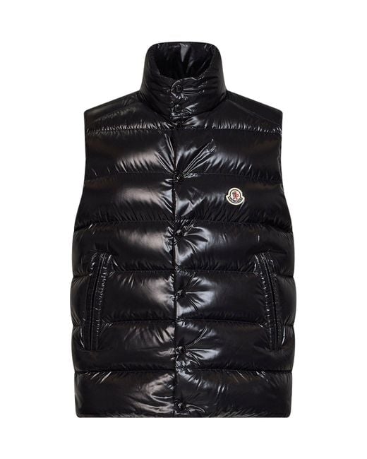 Moncler Black Tibb Padded Vest for men
