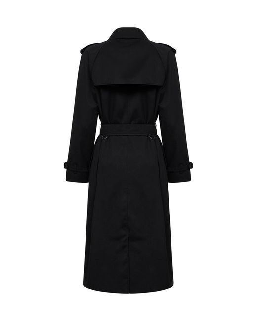 Burberry Black Trench Coats
