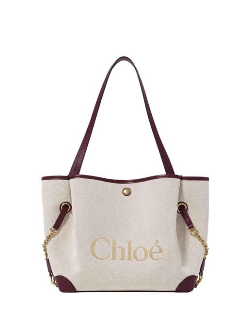 Chloé White Crafty Clover Shoulder Bag